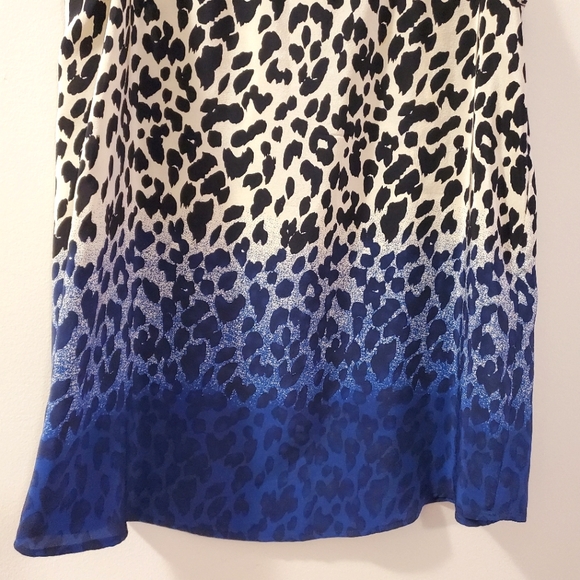Gerard Darel - 100% Silk 🐆 leopard print ombre top - Picture 3 of 7